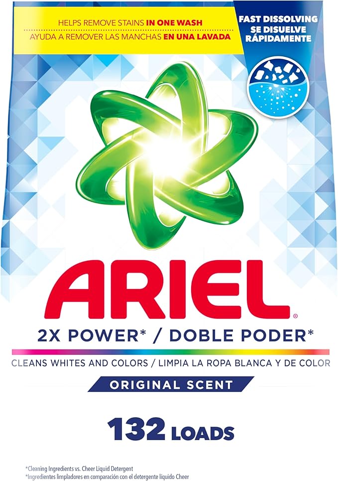 Ariel-Detergente en polvo para ropa